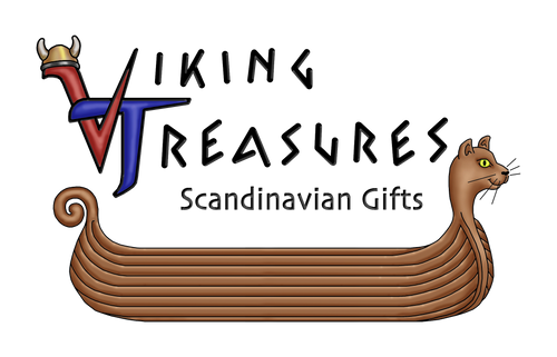 VT's name plus ship with cat figurehead and stern.