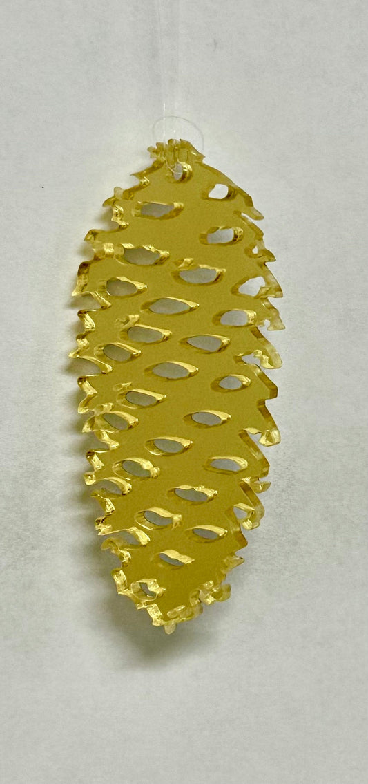 OrnPlexGold Pinecone