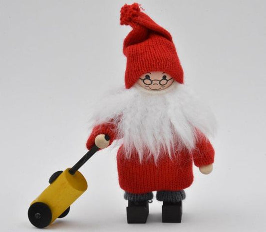 Tomte with Glogg Keg  Ljungstrom Sweden