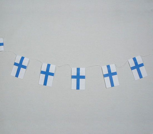 Flag Garland Finland